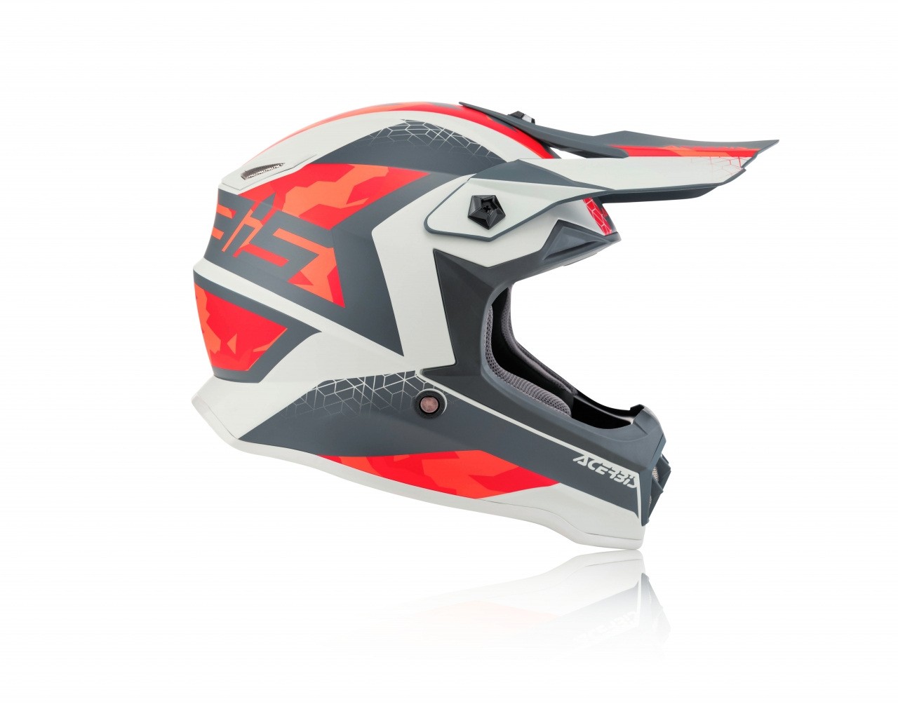 ACERBIS STEEL KID RED/GREY - immagine 3