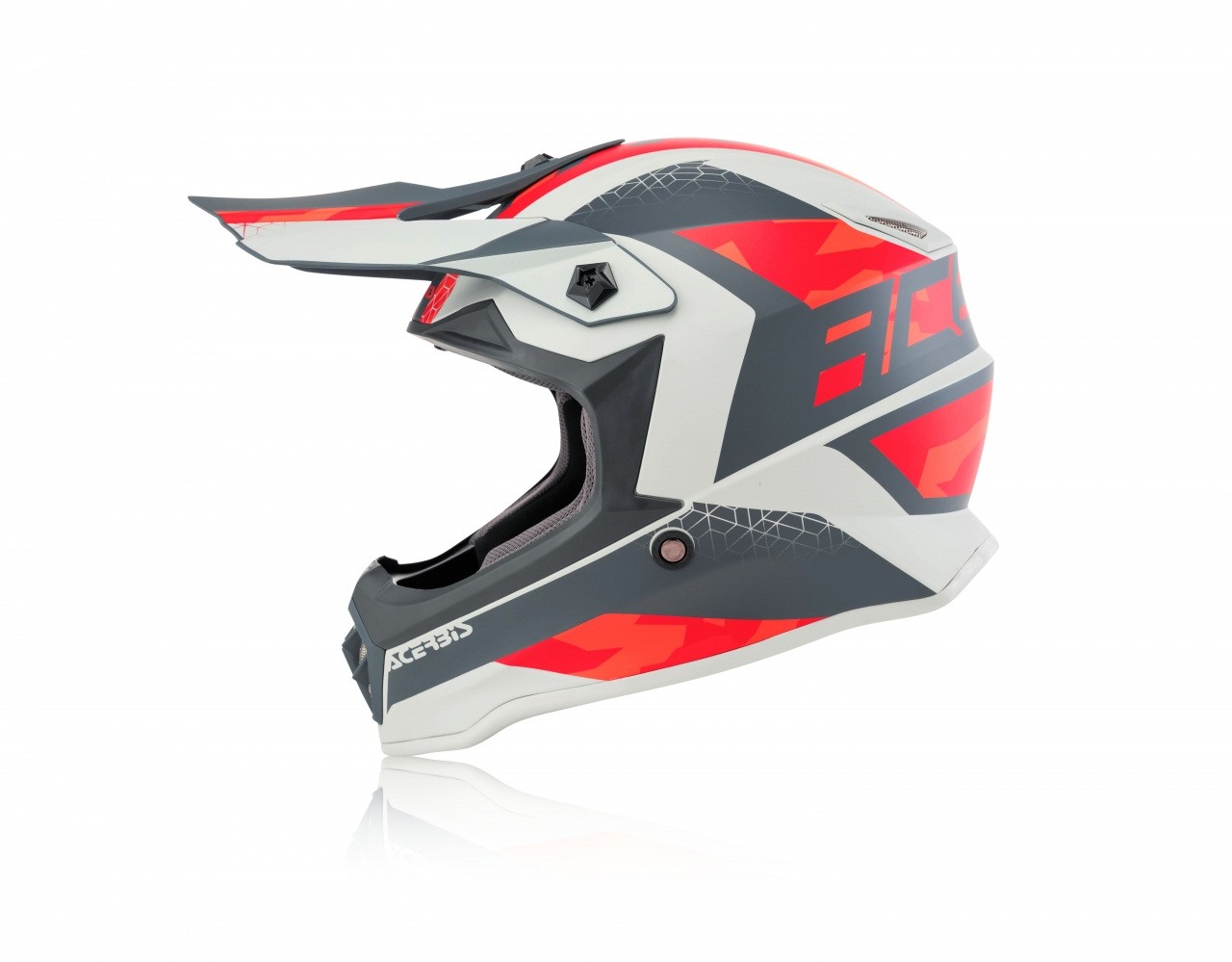 ACERBIS STEEL KID RED/GREY - immagine 5
