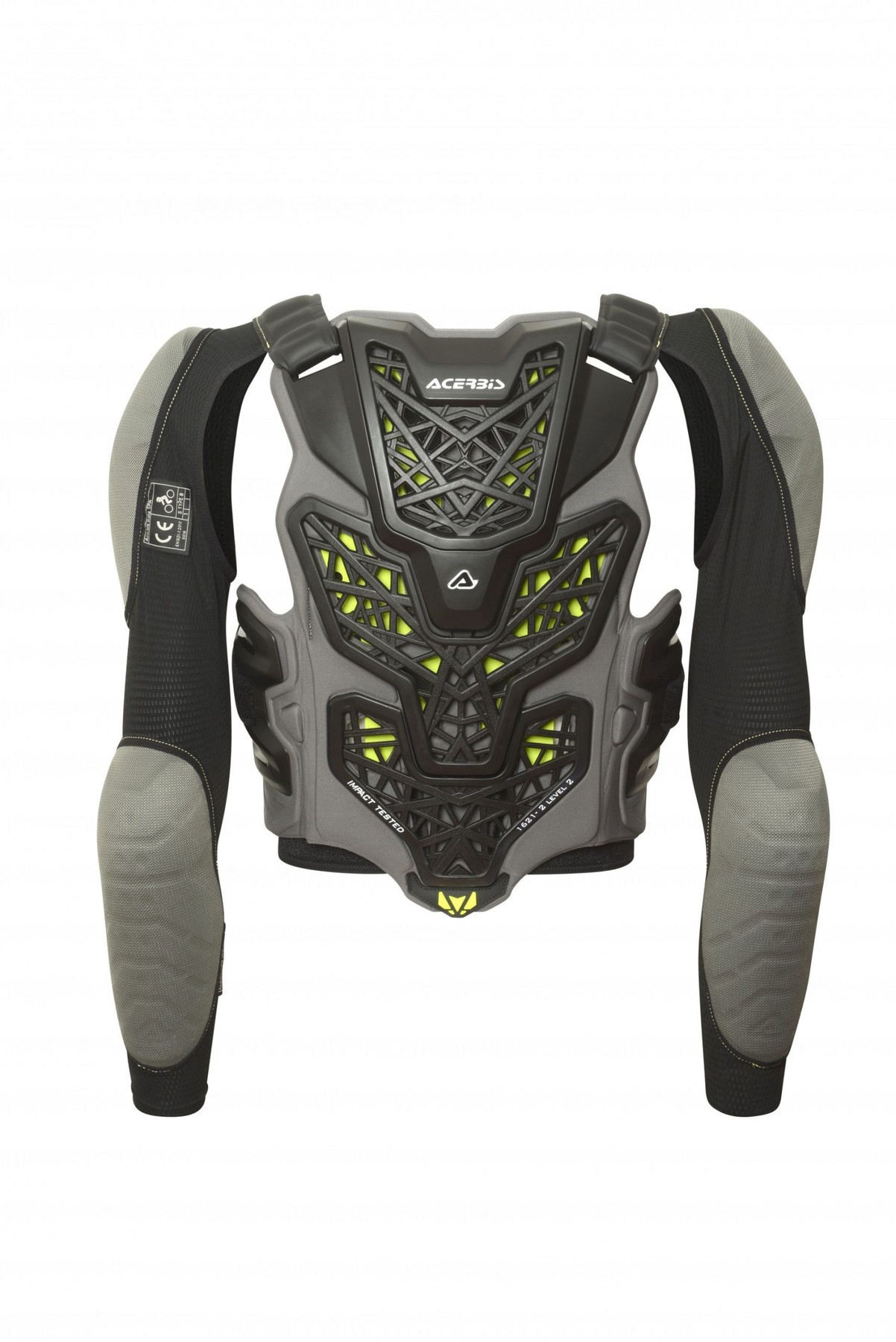 ACERBIS PETTORINA BODY ARMOUR SPECKTRUM LEVEL 2 BLACK/YELLOW - immagine 3