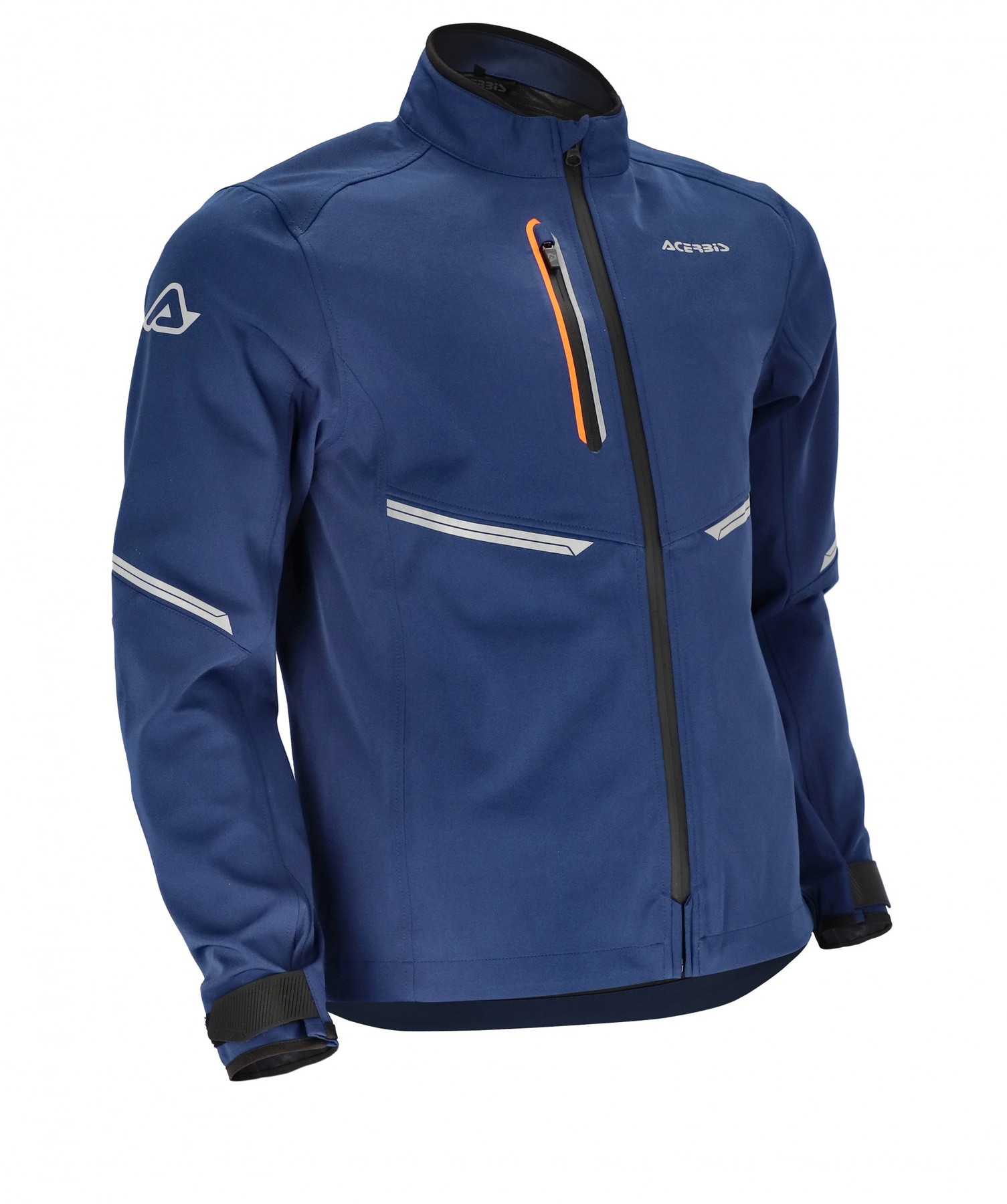 JACKET X-DURO W-PROOF BLUE/ORANGE