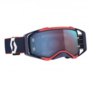 MASCHERA SCOTT PROSPECT RETRO BLUE/RED BLUE CHROME WORKS