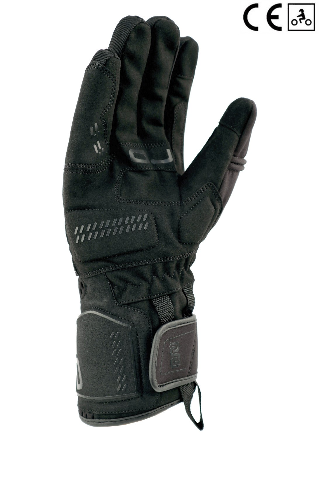OJ HIDEAWAY GLOVES BLACK - immagine 2