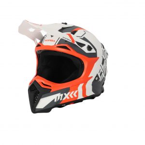 CASCO ACERBIS PROFILE 5 WHITE/ORANGE ECE 22-06