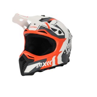 CASCO ACERBIS PROFILE 5 WHITE/ORANGE ECE 22-06
