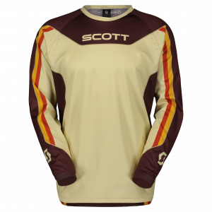 MAGLIA SCOTT EVO DIRT DEEP BROWN/BEIGE