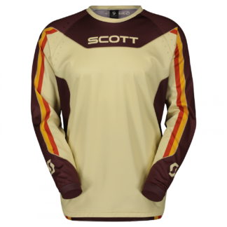 MAGLIA SCOTT EVO DIRT DEEP BROWN/BEIGE