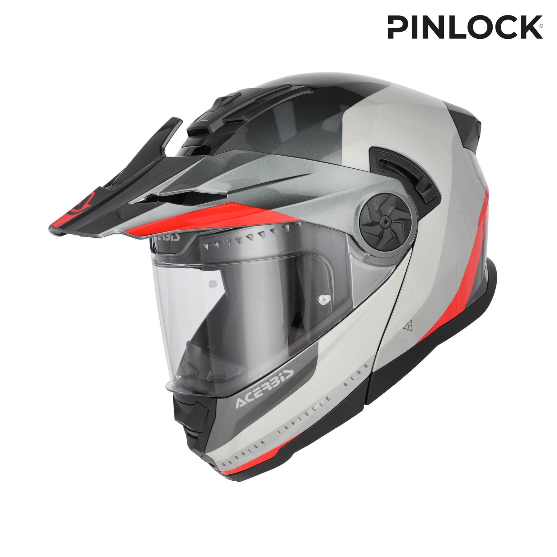 ACERBIS RIDER MODULARE P/J GREY/RED - immagine 3