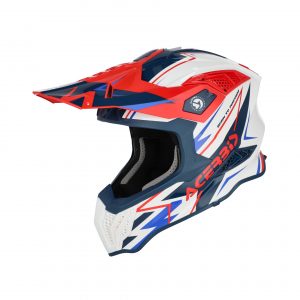 ACERBIS AIRSTRIKE-X WHITE/BLUE/RED