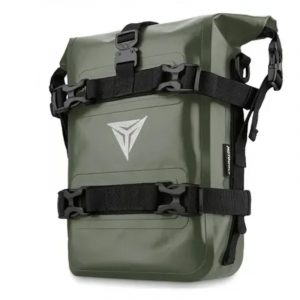 BORSE MOTOWOLF LATERALI IMPERMEABILI PER PARAURTI  ARMY GREEN